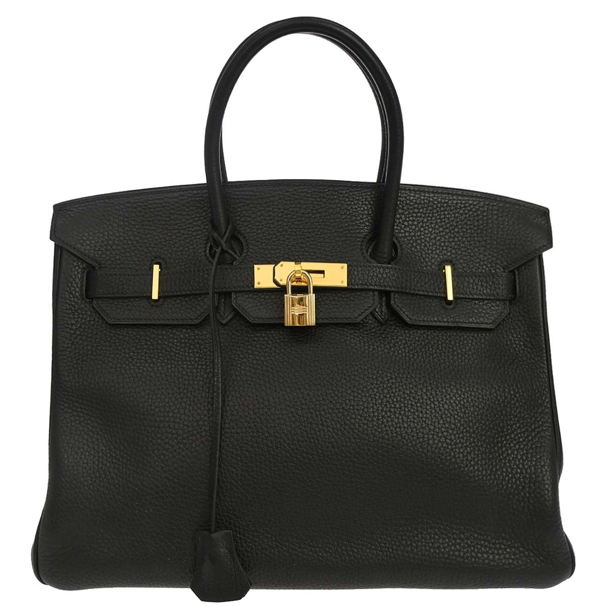 Hermes Birkin Handbag Taurillon Clemence 35 - image 1