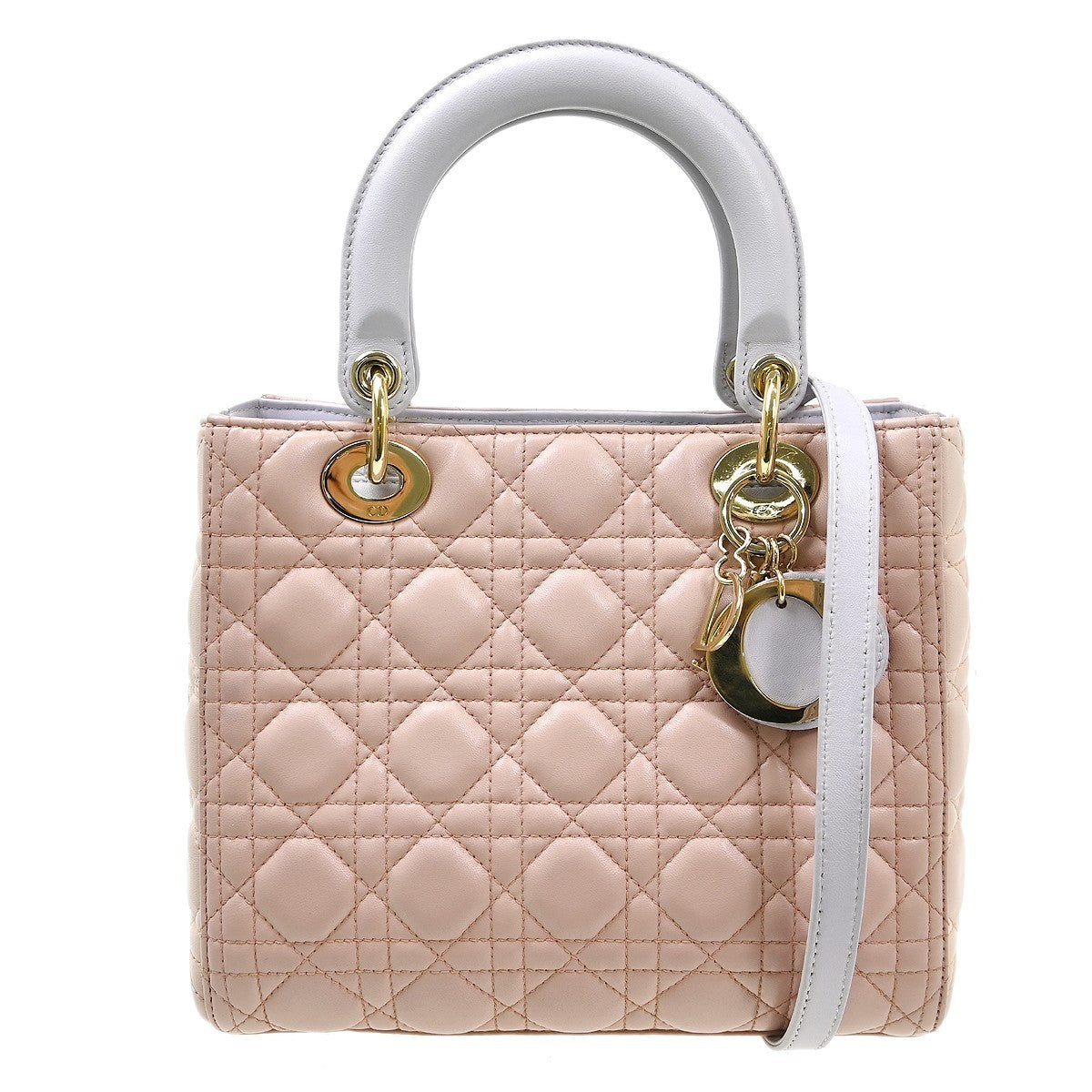 Christian Dior Lady Dior Bag Cannage Quilt Lambskin Medium - image 1
