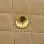 Chanel Vintage Clutch with Chain Quilted Leather Small - image 20