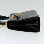 Salvatore Ferragamo Gancini Convertible Top Handle Bag Patent Leather - image 3