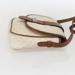 Celine Vintage Macadam Shoulder Bag Canvas and Leather - image 4