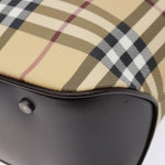 Burberry Vintage Tote Vintage Check Coated Canvas Small - image 9