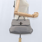Gucci Bamboo Daily Top Handle Bag Leather Medium - image 13