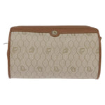 Christian Dior Vintage Honeycomb Shoulder Bag Canvas and Leather - image 1