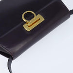 Salvatore Ferragamo Gancini Shoulder Bag Leather - image 15