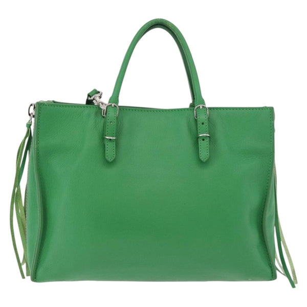 Balenciaga Papier Flap Tote Leather Large