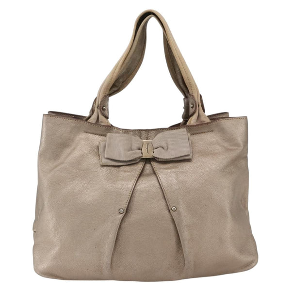 Salvatore Ferragamo Vala Handbag Leather - image 1