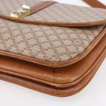 Celine Vintage Macadam Shoulder Bag Canvas and Leather - image 10