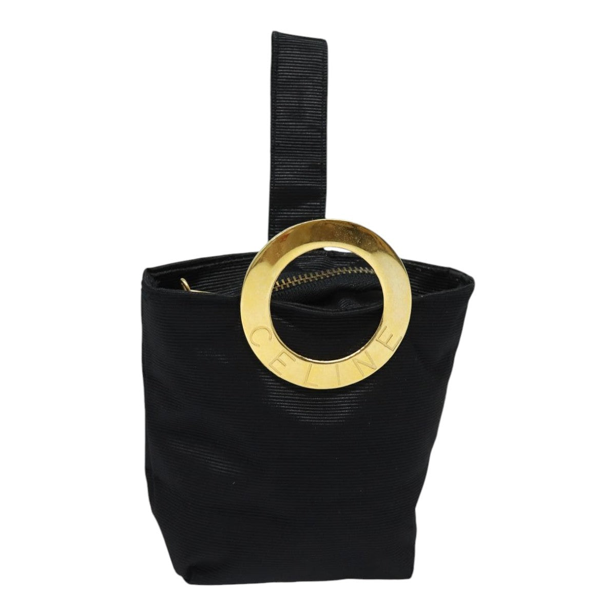 Celine Circle Logo Pouch Nylon - image 1