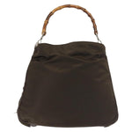 Gucci Vintage Bamboo Handle Bag Nylon - image 2