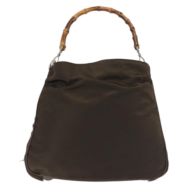Gucci Vintage Bamboo Handle Bag Nylon