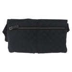 Gucci Vintage Double Belt Bag GG Canvas with Leather Small - image 2