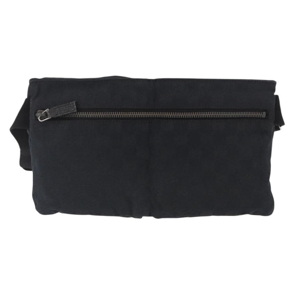 Gucci Vintage Double Belt Bag GG Canvas with Leather Small