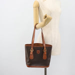Celine Vintage Macadam Tote bag Canvas and Leather - image 15