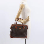 Celine Vintage Macadam Handbag Canvas and Leather - image 14