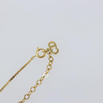 Christian Dior CD Round Pendant Necklace Metal - image 8