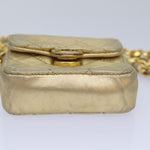 Chanel Vintage Square CC Flap Bag Quilted Leather Micro - image 16