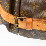 Louis Vuitton Saumur Handbag Monogram Canvas 35 - image 11