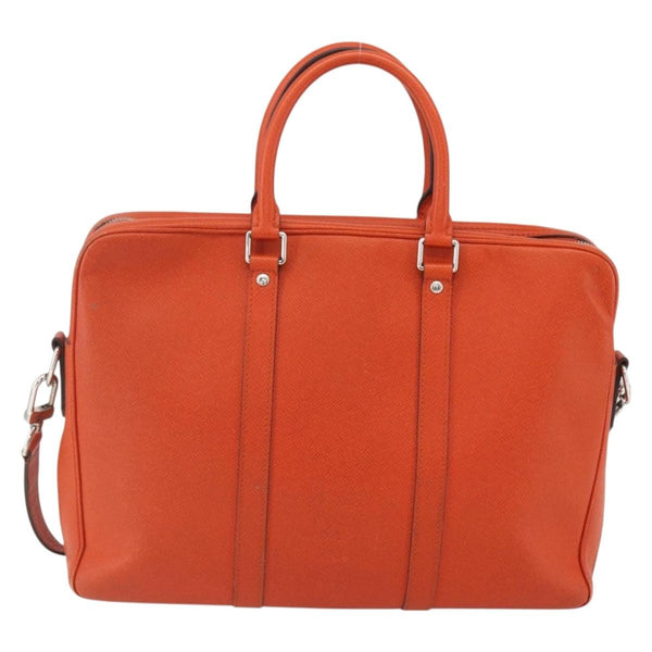 Louis Vuitton Porte-Documents Voyage Briefcase Taiga Leather PM