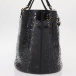 Chanel CC No.5 Shopping Tote Perforated Patent Medium - image 4