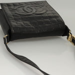 Chanel Chocolate Bar CC Shoulder Bag Quilted Leather Small - image 17
