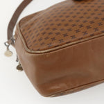 Celine Vintage Macadam Shoulder Bag Canvas and Leather - image 11