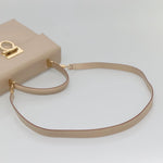 Salvatore Ferragamo Gancini Convertible Top Handle Bag Leather Mini - image 7