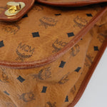 MCM Visetos Shoulder bag Canvas and Leather - image 8