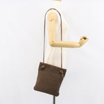 Prada Logo Flat Messenger Canvas Medium - image 13