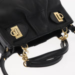 Salvatore Ferragamo W Chain Tote Leather Medium - image 8