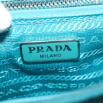 Prada Pushlock Chain Flap Bag Quilted Tessuto Mini - image 6