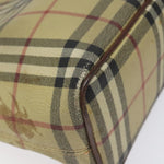 Burberry Top Handle Tote Haymarket Coated Canvas Medium - image 11