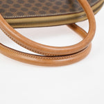 Celine Vintage Macadam Handbag Canvas and Leather - image 11