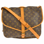 Louis Vuitton Saumur Handbag Monogram Canvas 35 - image 1