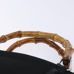 Gucci Vintage Bamboo Handle Tote Nylon - image 15