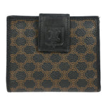 Celine Vintage Bifold Wallet Macadam Coated Canvas Compact - image 1