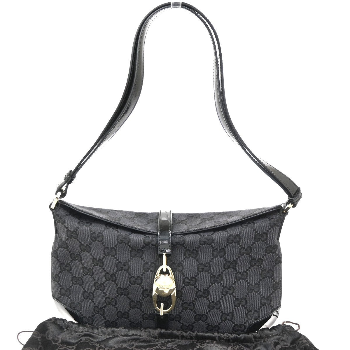 Gucci Vintage Shoulder Bag Monogram Canvas Medium - image 1
