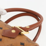 MCM Visetos logogramme Handbag Canvas and Leather - image 19