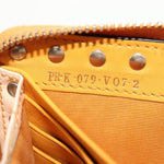 Valentino Garavani Rockstud Zip Around Wallet Striped Leather - image 7