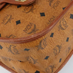 MCM Visetos Shoulder bag Canvas and Leather - image 9