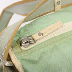 Fendi Vintage FF Zip Shoulder Bag Zucchino Canvas Medium - image 13
