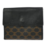Celine Vintage Bifold Wallet Macadam Coated Canvas Compact - image 2