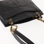 Chanel Vintage CC Chain Tote Caviar Large - image 17