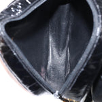Chanel Vintage Camellia Round Evening Bag Lambskin and Satin - image 5