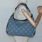 Salvatore Ferragamo Gancini Shoulder Bag Canvas - image 12