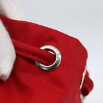 Prada Drawstring Wristlet Bucket Bag Tessuto Small - image 14