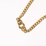 Christian Dior Vintage CD Pendant Necklace Metal - image 10