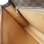 Celine Vintage Macadam Shoulder Bag Canvas and Leather - image 15