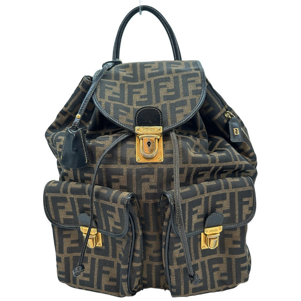 Fendi FENDI BACKPACK DAYPACK ZUCCA Canvas - image 1