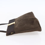 Salvatore Ferragamo Vala Shoulder Bag Suede - image 3